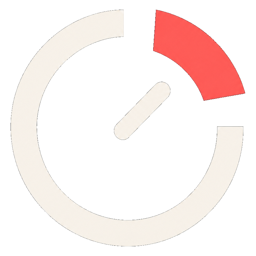 Vybrik countdown dial logo